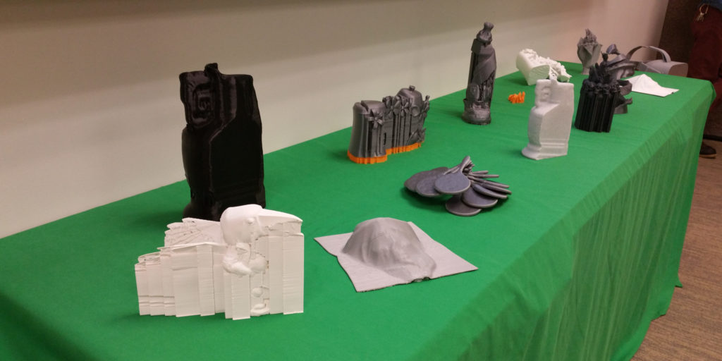 3D printed plastics artifacts