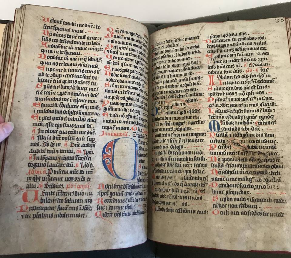 Medieval manuscript font
