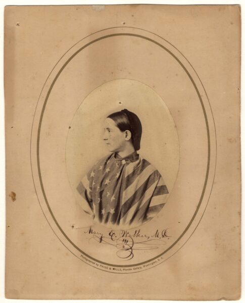 Civil War portrait of Dr. Mary Edwards Walker
